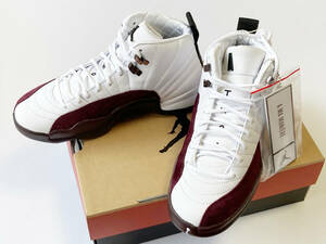 JORDAN × A Ma Manire WMNS Air JORDAN 12 RETRO SP AJ12 ジョーダン アママニエール Burgundy ウイメンズ25cmメンズ24.5cm DV6989-100