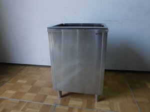 中古厨房 業務用 タニコー ステンレス 保管ボックス タンク ダストBOX 調理器具 W550×D450×H840mm 深さ665mm 店舗 キッチン 調理場