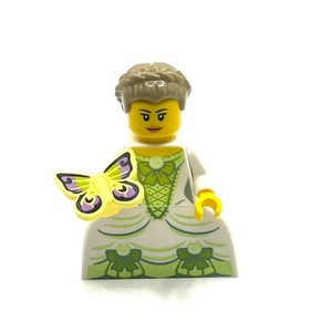 即決　新品　未使用　レゴ LEGO ミニフィグ　シティ　ミニフィギュア 　貴婦人　蝶々　ドレスの女性　女の人