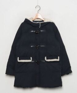 「BEAMS HEART」 ダッフルコート 0 ネイビー レディース