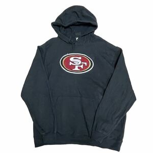 90s NFL TEAM APPAREL 49ers スウェット パーカー フォーティーナイナーズ　Hooded