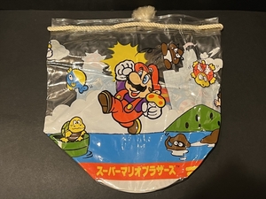 当時 タカハシ スーパーマリオ ビニールバック 倉庫品 昭和 レトロ 80年代