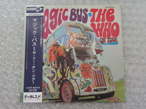 CD/ザ・フー The Who/マジック・バス ザ・フー・オン・ツアー/紙ジャケ/UICP-93003/初回限定盤/美品