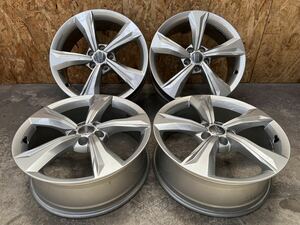 送料無料【美品】アウディ Q5 純正 AUDI FY 純正 4本セット19×7J PCD112 5穴 +34 ハブ経約66.5mm