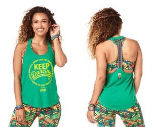 新品　Zumba Keep Dancing Tank【Groovin