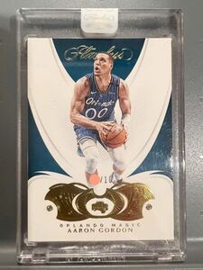 超高級版★10枚限定 Gold Dual Diamonds ダイアモンド 18 Panini Flawless Aaron Gordon アーロン・ゴードン NBA バスケ Slam Dunk Nuggets