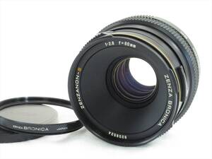 ■ゼンザブロニカ Zenza Bronica Zenzanon S 80mm f/2.8 SPレンズ中判フィルムカメラ SQ用■おてがる版発送