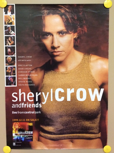 POSTER/ SHERYL CROW シェリル・クロウ/ 1999年新譜告知 (i786)