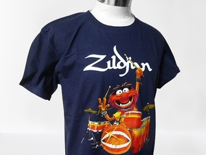 ■Zildjian（ジルジャン）Tシャツ（サイズL）ネイビー【新品】