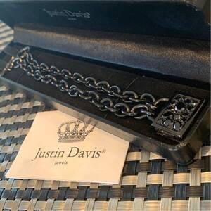 新品◆JUSTIN DAVIS×土屋アンナ◆LOCK ME UP NECKLACE◆36cm◆南京錠ネックレス◆定価97,900円SNJ5000◆完売◆