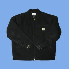 【雷市場（ポンジャン）商品韓国直送】 Carhartt(カーハート) wip OG デトロイトジャケット ジャケット 黒 XL