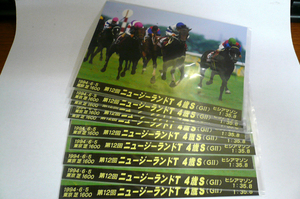 第12回 ニュージーランドT 4歳S（GⅡ） ヒシアマゾン 1994-6-5 東京 芝 1600 ポストカード 競馬 GC-H08 10枚入り 未使用品 です 3