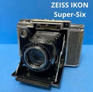 Zeiss Ikon Super Six ツァイスイコン 蛇腹カメラ ドイツカメラ 戦前カメラ Carl Zeiss Jena Tessar 1:2.8 f=8cm レトロカメラ　希少