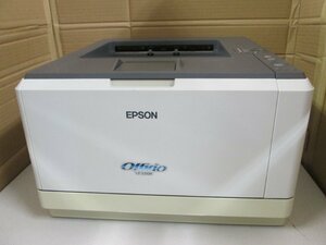 ◎中古レーザープリンタ　エプソン【EPSON LP-S310N】トナー/メンテナンスユニットなし◎2403151