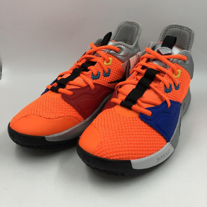 【中古】タグ付き NIKE PG 3 EP NASA サイズ：25cm CI2667-800 ナイキ ナサ オレンジ[240024466051]