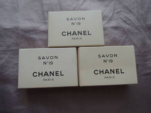 CHANEL SAVON N19 MADE IN FRANCE 3点