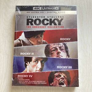 新品　ロッキー ザ・ノックアウト・コレクション 4K UHD 日本語有り　輸入版　北米版 Rocky : シルヴェスター・スタローン