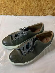 クラークス clarks アンコスタレース 本革 ダークブルー 26.5㎝