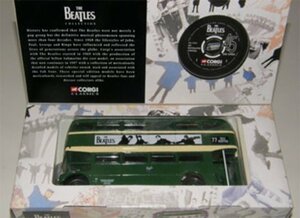 The Beatles Corgi Collections AEC Green Routemaster Liverpool Corporation Bus(中古 未使用品)　(shin