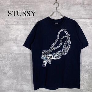 『STUSSY』ステューシー (XL) カスタメイド 半袖Tシャツ