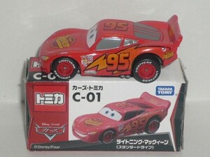 ピクサーカーズトミカ C-1 ライトニング・マックィーン(スタンダード)　(中国製)