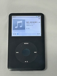 ★送料込★Ａｐｐｌｅ★ｉｐｏｄ★ｃｌａｓｓｉｃ★Ａ１２３８★ブラック/シルバー★８０ＧＢ★ジャンク扱い★