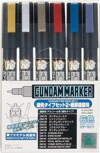 【在庫セール】ガンダムマーカー細先タイプセット2 Creos) クレオス(GSI GSI