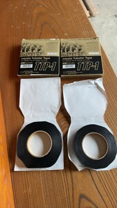 ミヤタ　MIYATA チューブラーテープTTP－１　 幅16mm×20m　未使用と使用途中のものを各１個ずつセットで