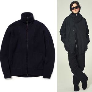 【60%オフ】【新品同様】nonnative WORKER RIB ZIP UP SWEATER MERINO WOOL YARN drivers knitsophunusedsandinista24aw23AW