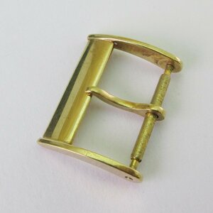 Dunhill 18K　Buckle ダンヒル 18金 純正　尾錠　バックル　取付幅16ｍｍ