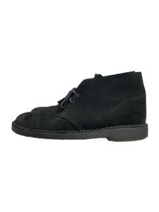 Clarks◆ブーツ/UK9.5/BLK/スウェード/31691