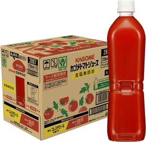 カゴメ トマトジュース　食塩無添加　ラベルレス 720ml×15本 [機能性表示食品]