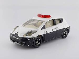 非売品トミカ 日産 リーフ パトロールカー 2014年トミカプラレールまつり特賞品　《ミニカー 車 レア 絶版 まとめ 大量 セット》パトカー