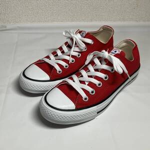 【未使用】CONVERSE コンバース NEXTAR ネクスター　ローカットスニーカー 赤 23.5㎝　レディース　靴