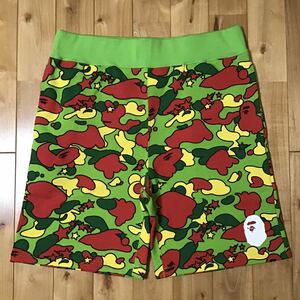 ★新品★ XLサイズ PSYCHE CAMO スウェット ハーフパンツ a bathing ape BAPE sweat shorts エイプ ベイプ アベイシングエイプ ショーツ g8