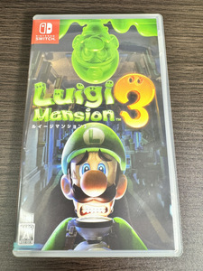 4275-02★通電・動作確認済★任天堂スイッチ／Nintendo Switch／ゲームソフト／ルイージマンション3／LUIGI MANSION3★