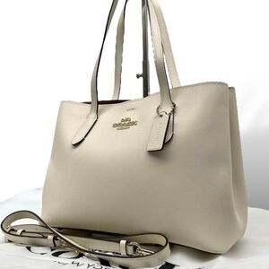 【未使用級】COACH コーチ 2way トートバッグ ショルダー アベニューキャリーオール 48733