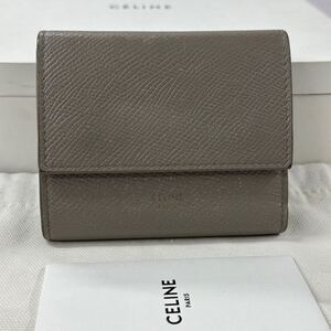 セリーヌ　CELINE 財布　三つ折り　折り財布　スモールトリフォールド　コンパクトウォレット　レディース　