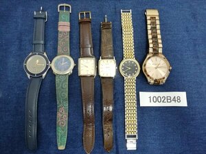 1002B48　腕時計　ジャンク品　おまとめ6点　CITIZENシチズン　RICOH　MICHAEL KORS など ※動作未確認