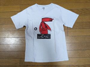 ユニクロ　グレー　Tシャツ　160