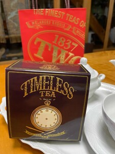 TWG・timeless tea・タイムレスティー・高級紅茶・ギフト包装・未開封