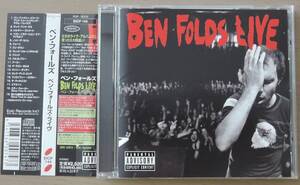 CD◎ BEN FOLDS ベン・フォールズ ◎ BEN FOLDS LIVE ◎ 帯有り ◎ ベンフォールズ・ライヴ ◎