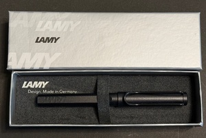 【未使用】2018年限定色： オールブラック ◆LAMY ラミー◆safari　ローラーボール