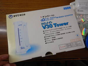 NTT東日本　ISDN ターミナルアダプター　V30 TOWER 122301 未使用品