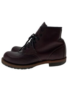 RED WING◆レースアップブーツ/25.5cm/BRD/レザー/9011/BECKMAN