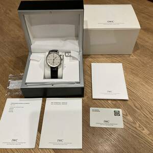 IWC 腕時計 ポルトギーゼ クロノグラフ 付属品完備