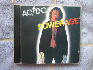 CD　ハードロック名盤　AC/DC　POWERAGE　輸入盤・中古品　リマスター盤