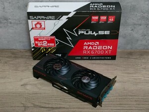 AMD SAPPHIRE Radeon RX6700XT 12GB PULSE GAMING OC 【グラフィックボード】