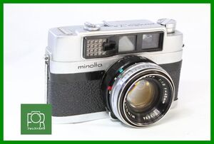 【同梱歓迎】実用■ミノルタ MINOLTA V3 45mm F1.8■ダブルストローク■シャッター全速完動・露出計完動■NN452