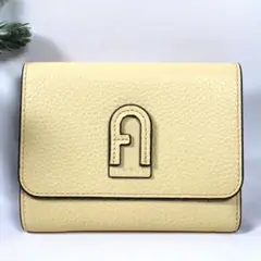 未使用 FURLA フルラ 三つ折り財布 ダフネ レザー コンパクトウォレット